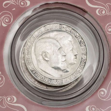 Deutsches Kaiserreich - Silbermünzen ex Schlumberger Edition in 2 Alben - Foto 4