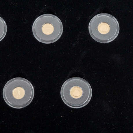 Schickes GOLD-Set "Die kleinsten Goldmünzen der Welt" - - photo 5