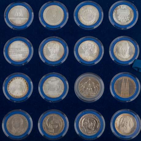 BRD - Sammlung mit TOP 5 und weiteren 5 DM Gedenkmünzen. - фото 5