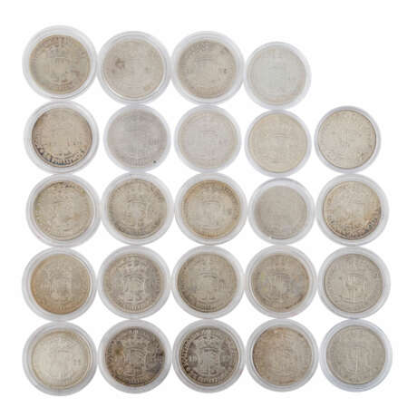 Südafrika - 24 Münzen zu je 2 1/2 Shillings, - Foto 2