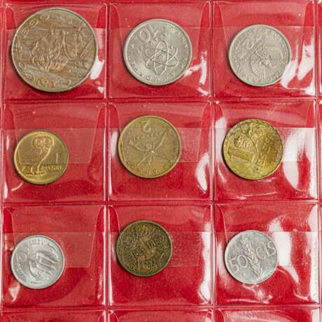 3 Münzalben mit unter anderem 10 und 5 DM Gedenkmünzen, - Foto 2