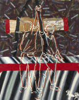 Abstract Composition with Worker and Kolkhoz Woman I