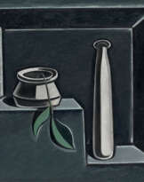 Still Life with Plant and Bottle