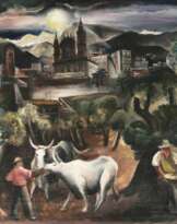 Rinder in der Campagna