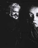 Orson Welles und Jeanne Moreau