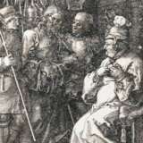 Albrecht Dürer. Christus vor Kaiaphas, aus der Kupferstichpassion - photo 1