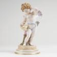 Große Figur 'Amor mit Korb' - Auction archive