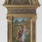 Deutscher Meister. Christus als Knabe mit dem jungen Johannes dem Täufer - Foto 1