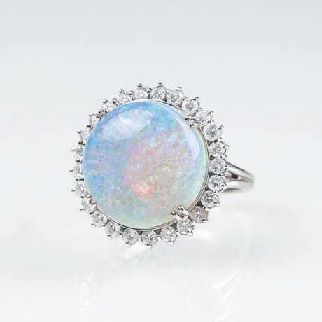 Feiner Opal-Brillant-Ring - фото 1