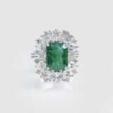 Hochwertiger Smaragd-Diamant-Ring - photo 1