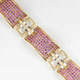 Außergewöhnliches Rubin-Diamant-Armband - Foto 2