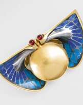 Schmetterlingsbrosche - Unikat