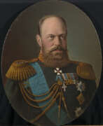 Nikolai Gustavowitsch Schilder. Portrait of Emperor Alexander III