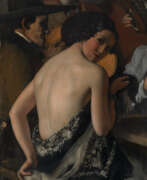 Serge Ivanoff. Draped Nude from Behind