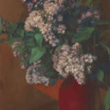 Shukhaev, Wassili. Lilacs in a Red Vase - Foto 1