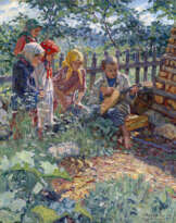 Children Listening to Balalaika