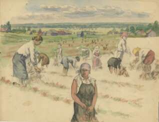 Gathering Buckwheat