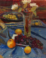 Still Life with Flowers and Grapes