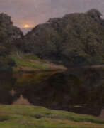 Iosif Krachkovsky. Landscape with Setting Sun