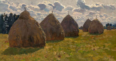 Haystacks Against the Light