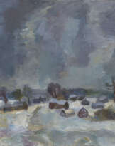 Winter in the Village Aleksino