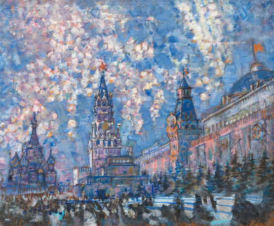 Григорьев, Василий. Fireworks in the Red Square - фото 1