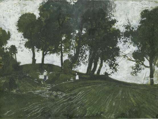 Мыльников, Андрей. Two Figures on a Hill - фото 1
