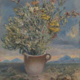 Burliuk, David. Vase of Flowers in a Landscape - Foto 1