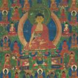  Thangka mit den 35 Bekenntnisbuddha - Foto 1