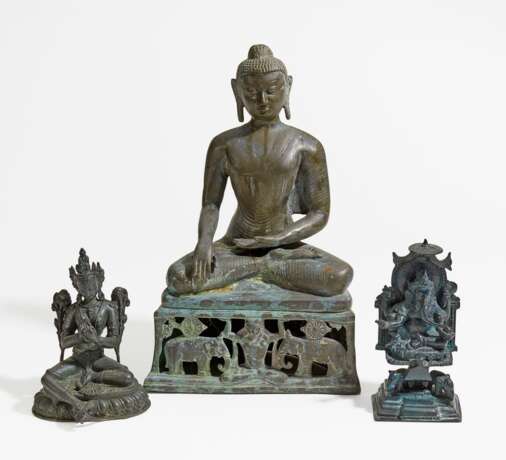  Buddha, weiße Tara und Ganesha - фото 1