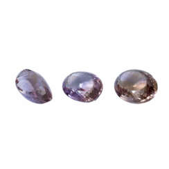 3 Ametrine, ca. 100 ct., gesamt,