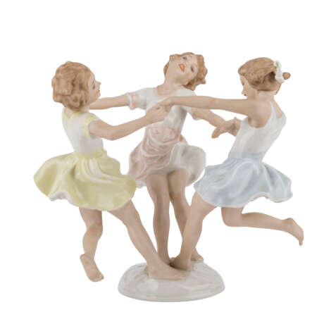 HUTSCHENREUTHER "Tanzende Mädchen", 20. Jahrhundert - фото 3