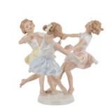 HUTSCHENREUTHER "Tanzende Mädchen", 20. Jahrhundert - Foto 4