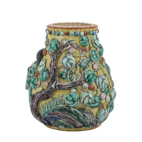 Gefäß aus Keramik. CHINA, 1. Hälfte 20. Jahrhundert. - photo 3