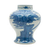 Blau-weiße Vase. CHINA. - photo 3