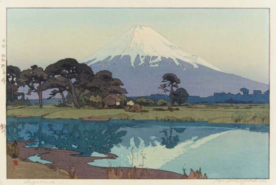 Yoshida, Hiroshi (1876 - 1950). HolzschnitTiefe: Suzukawa - фото 1