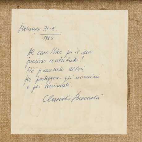 BACCALA, CLAUDIO (1923-2007), "Abstrahiertes Blumenbouquet", - Foto 5