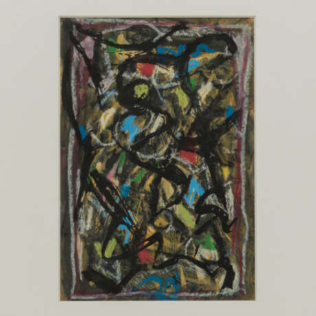 KORNHAS, WERNER (1910-1992), 2 Abstrakte Kompositionen, - Foto 3