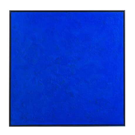 SCHLESINGER, HOLGER (Künstler 20./21. Jh), "Monochrom blau", - Foto 1