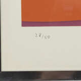 MERK, KURT (1924-2012), 2 Farbsiebdrucke "Geometrische Kompositionen", - фото 4
