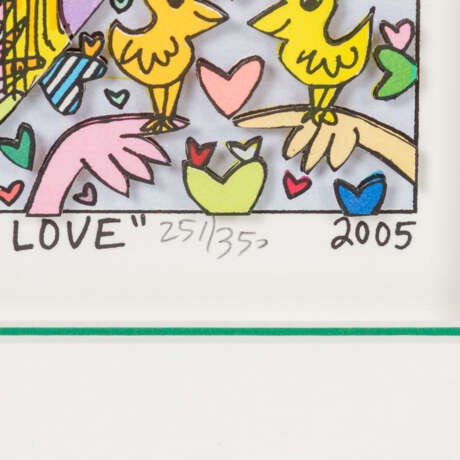 RIZZI, JAMES (1950-2011), "All You need is Love", - photo 3