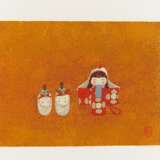 Sugiura, Kazutoshi (1938 Kyôto). HolzschnitTiefe: Ningyô (Puppe) - фото 1