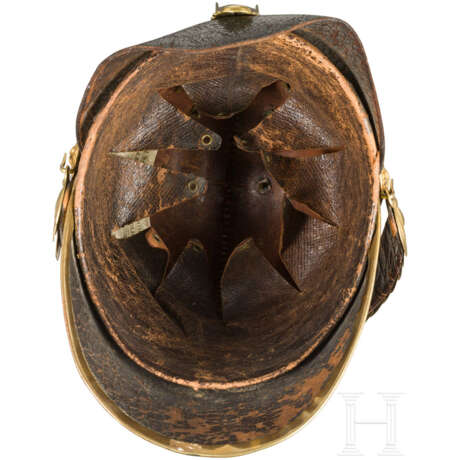Helm für Offiziere der Dresdner Stadtgarde, um 1848 - Foto 1