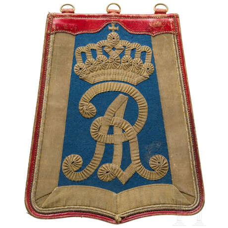 Säbeltasche für Offiziere im Husaren-Regiment Nr. 18, um 1900 - Foto 1
