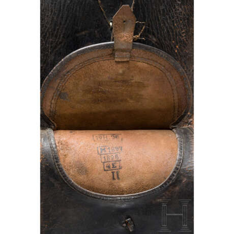 Säbeltasche zum Felddienst für Mannschaften im Husaren-Regiment Nr. 19, um 1900 - photo 3