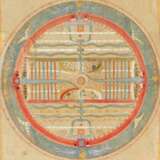 Kosmologisches Mandala des Rosenapfelbaum-Kontinents Jambudvipa - Foto 1