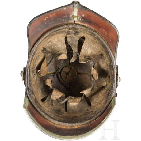 Helm M 1860 für Mannschaften der Herzoglichen Infanterie, um 1865 - photo 5