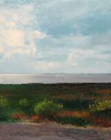 Original landscape painting oil on canvas, Azov Sea, Fedotova Foreland Original landscape painting oil on canvas, Azov Sea, Fedotova Foreland