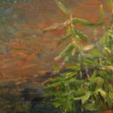 “Original landscape painting oil on canvas Ducks On The Lake” Canvas Oil paint 2016 - photo 4