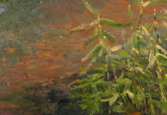 «Origine de la peinture de paysage huile sur toile Canards Sur Le Lac» Toile Peinture à l'huile 2016 - photo 4